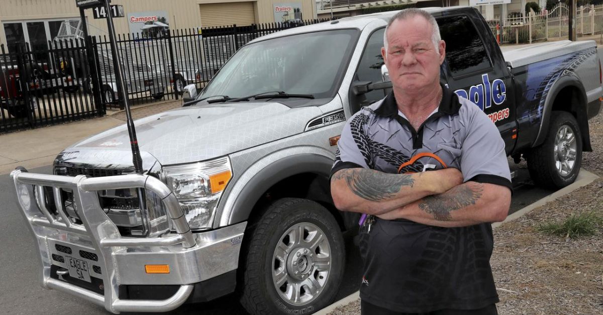 Man with Pick Up Truck