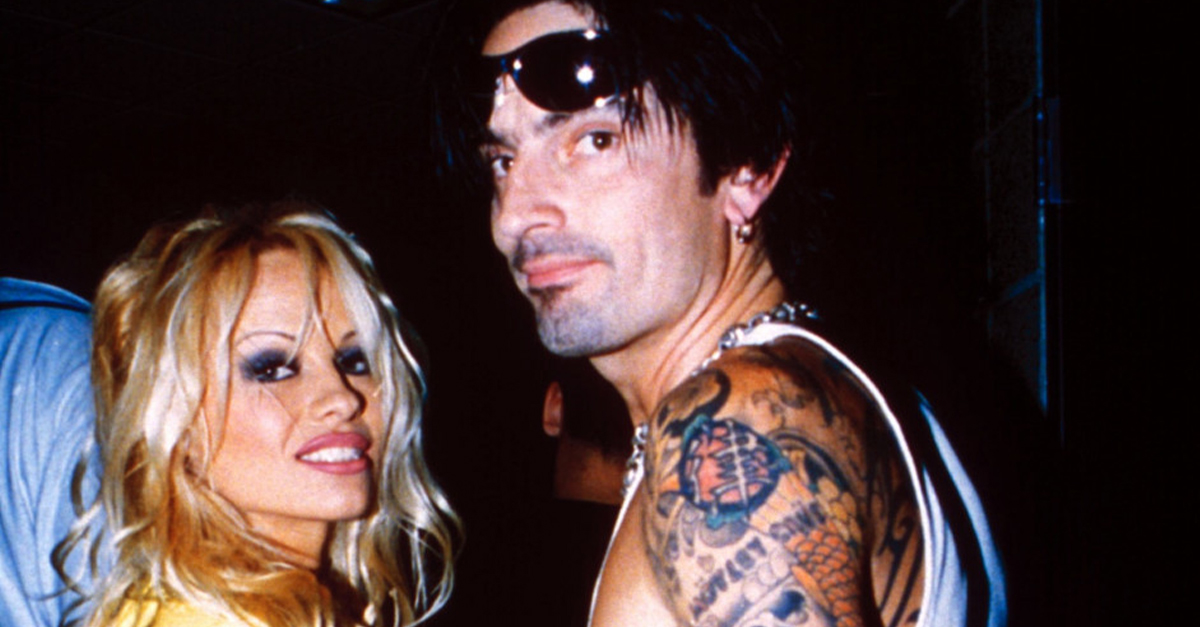 Tommy Lee and Pamela Anderson