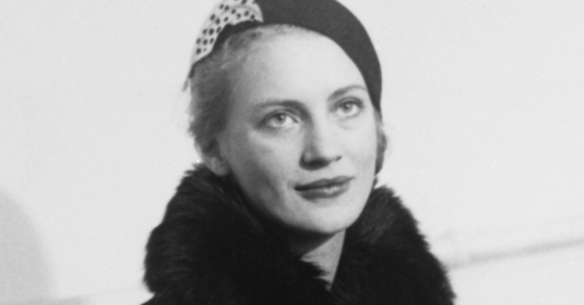 Lee Miller Seated On A Boat Deck