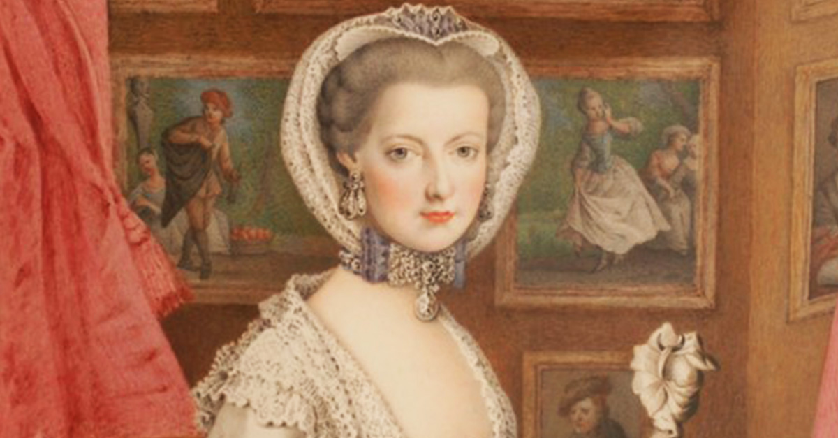 Archduchess Marie Christine of Austria (1742-1798), daughter of Franz I. Stephan of Lorraine, Holy Roman Emperor, and Maria Theresia, Empress of Austria and Hungary, spouse of Albert, Prince of Saxony