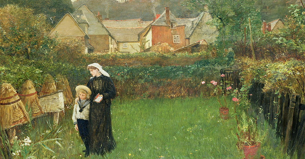 The Widow by Charles Napier Hemy