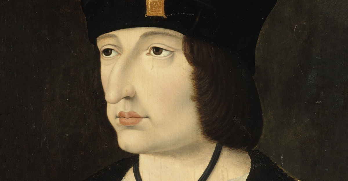 Portrait Of King Charles VIII