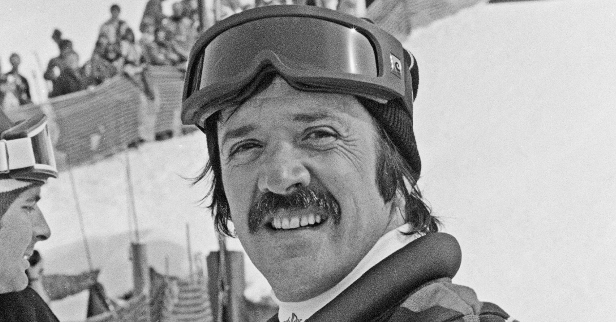 American singer-songwriter, actor and politician Sonny Bono (1935-1998) attends the John Denver Celebrity Ski Classic, at Heavenly Mountain Resort, a ski resort in South Lake Tahoe, California, February 1979.