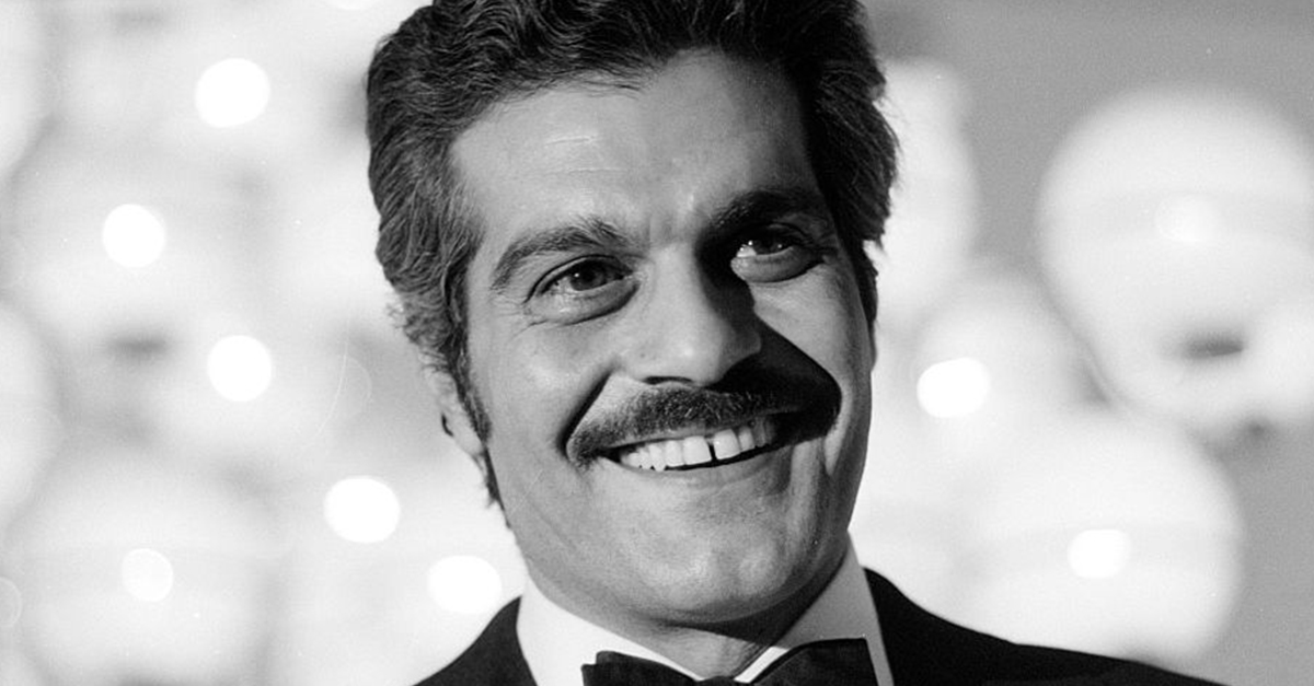 Portrait of Omar Sharif