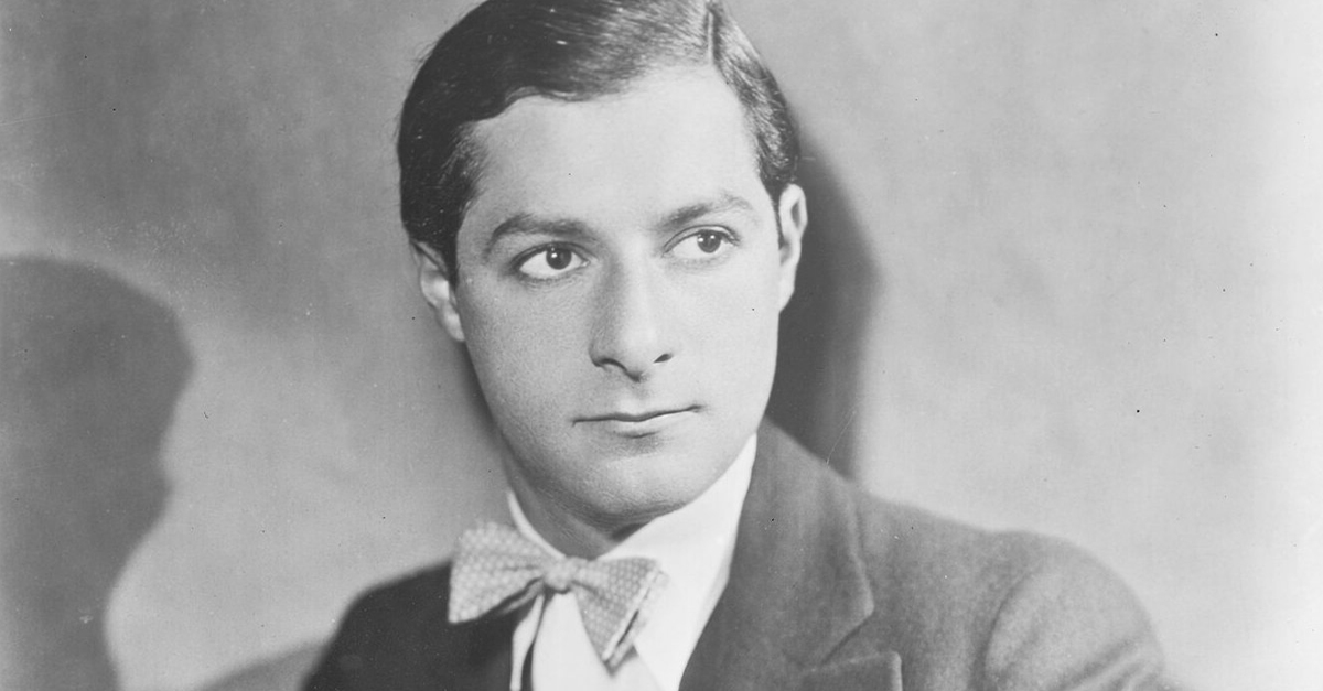 George Jessel Photograph