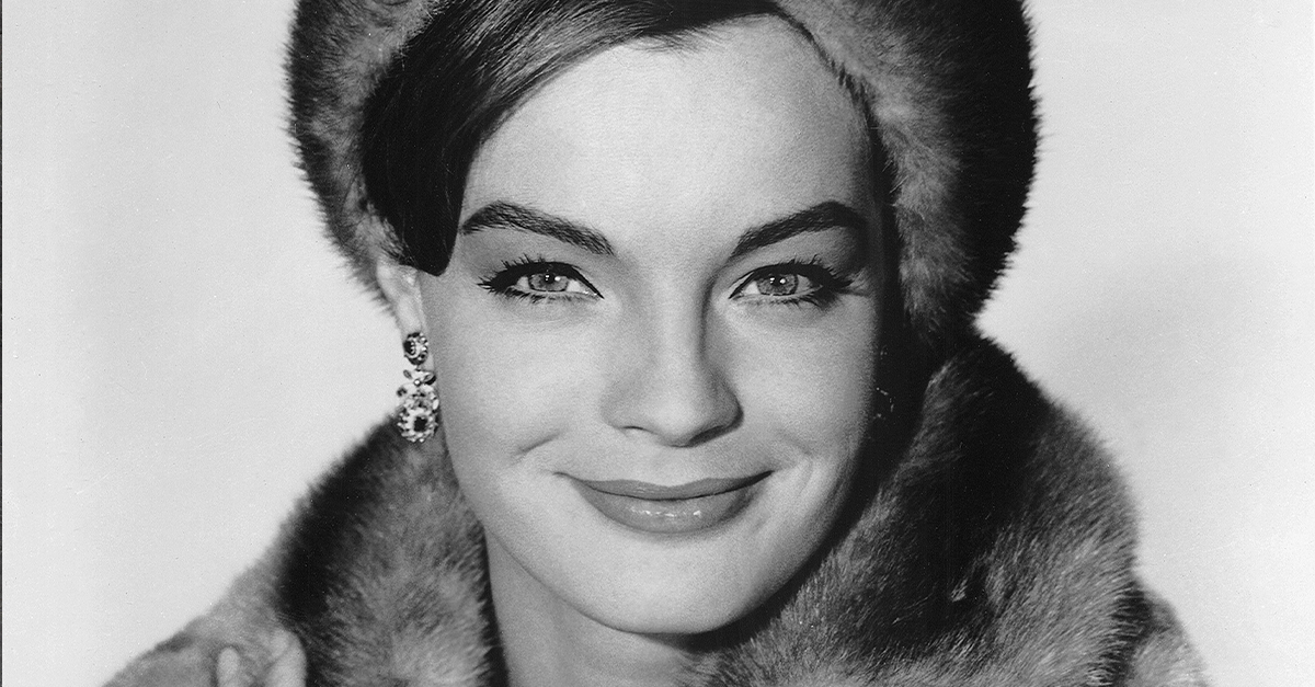 Actress Romy Schneider