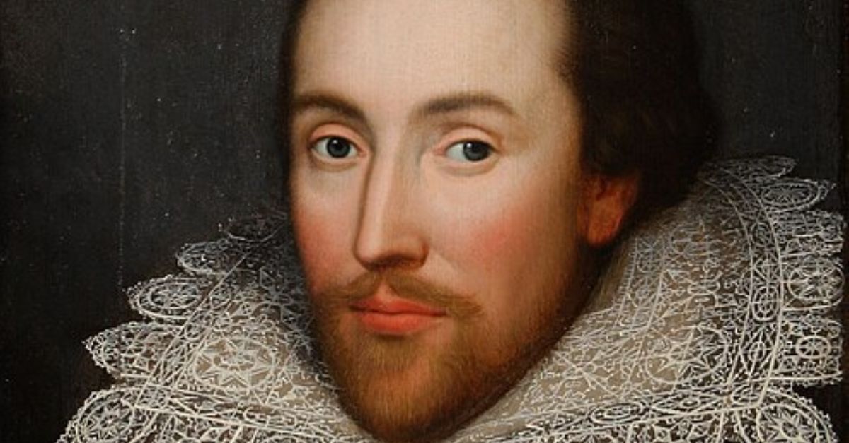 portrait of William Shakespeare
