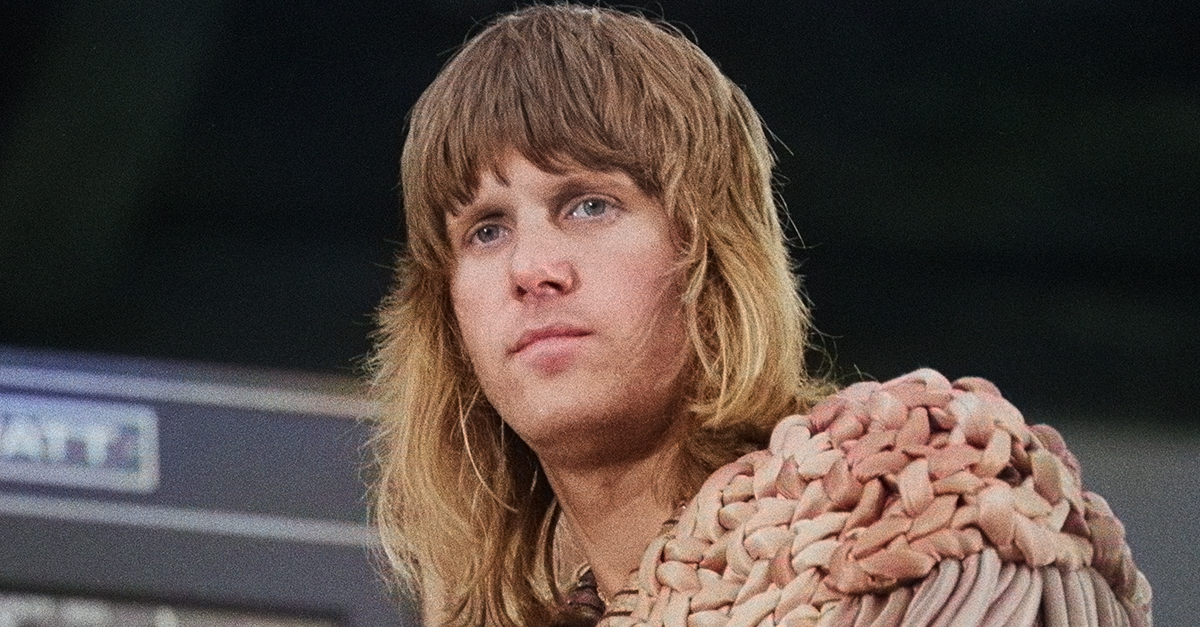 English keyboard player Keith Emerson performing with Emerson, Lake & Palmer at the Melody Maker Poll Awards Concert at the Oval cricket ground, London, 30th September 1972.