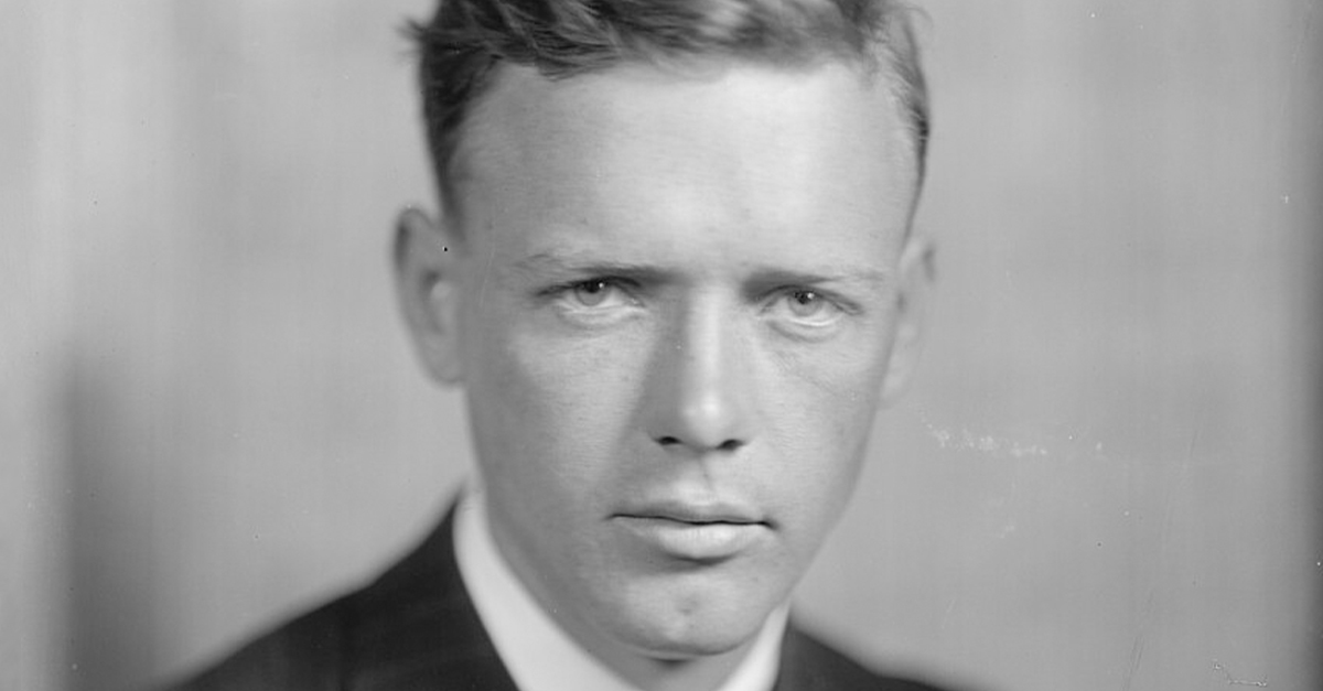 Portrait of Charles Lindbergh