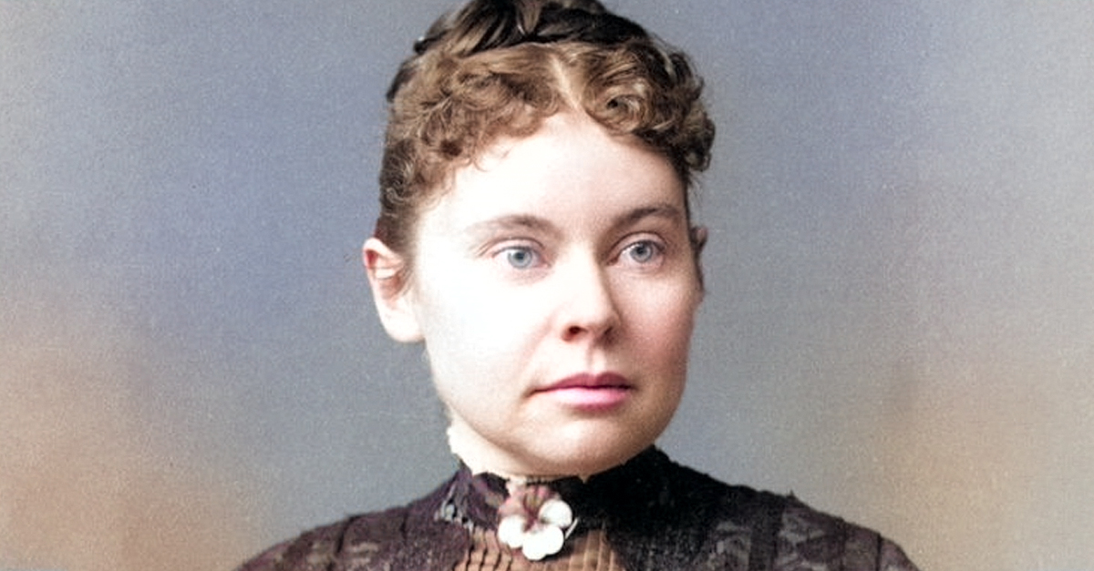 Portrait of Lizzie Borden in 1890