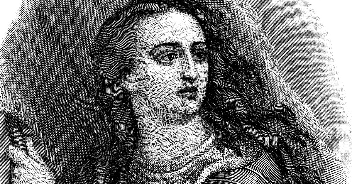 Joan Of Arc XXXL - stock illustration