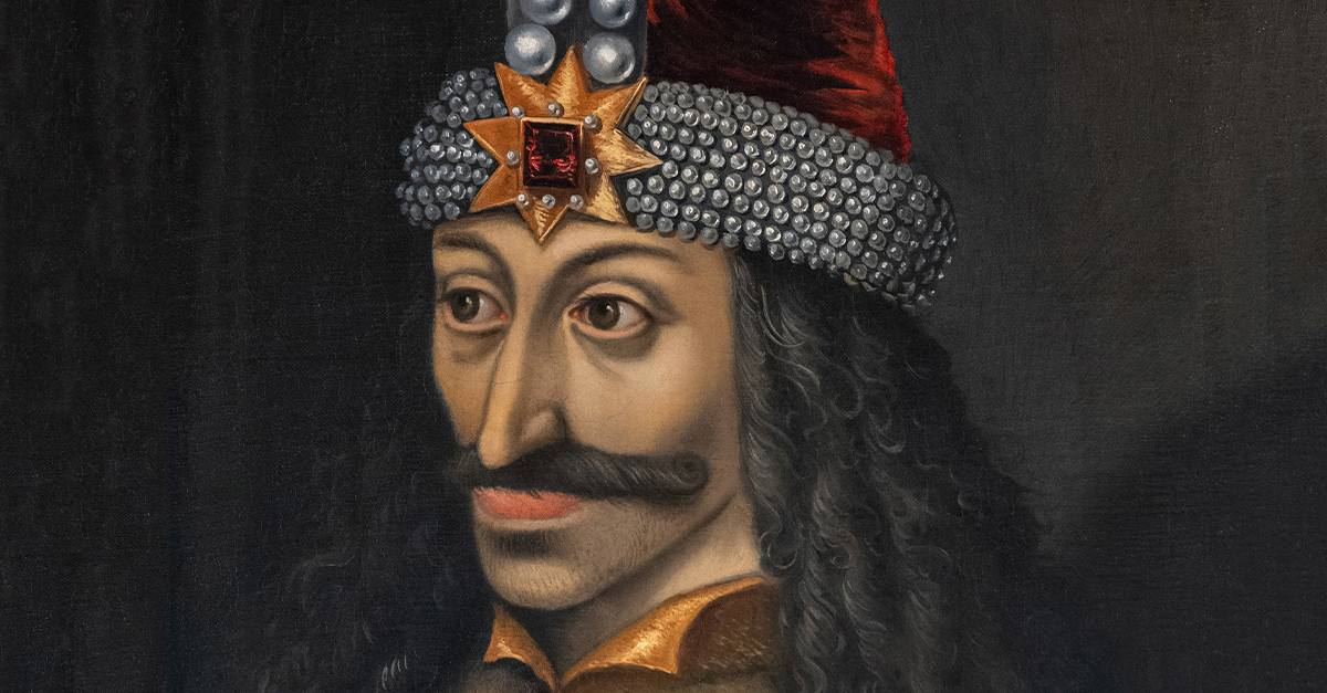 Painting of Vlad the Impaler
