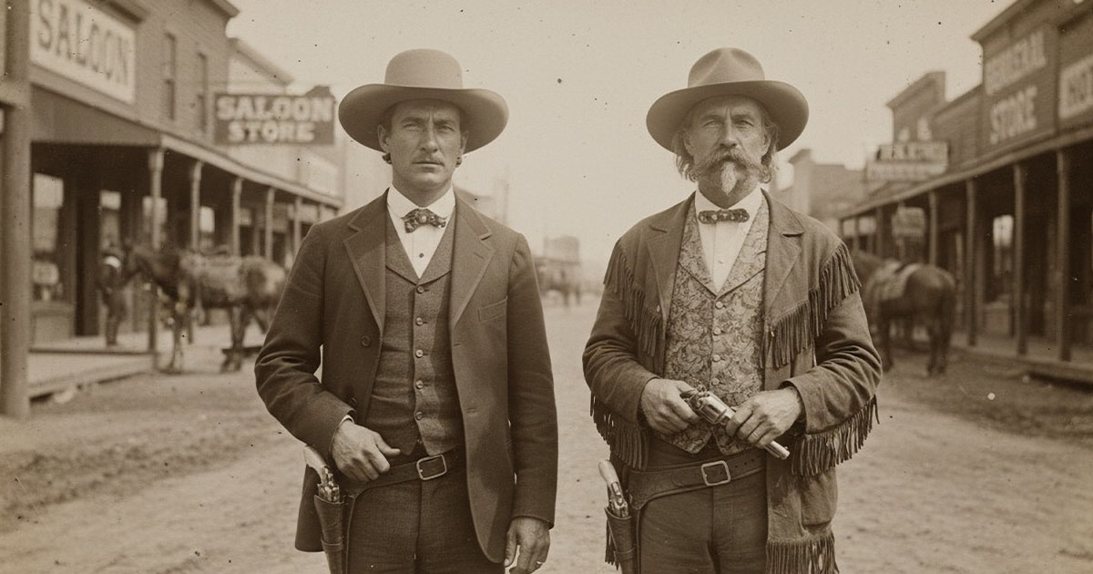 John Wesley Hardin and Wild Bill Hickok