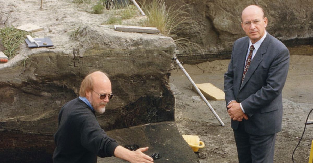 Archaeologists at Schöningen