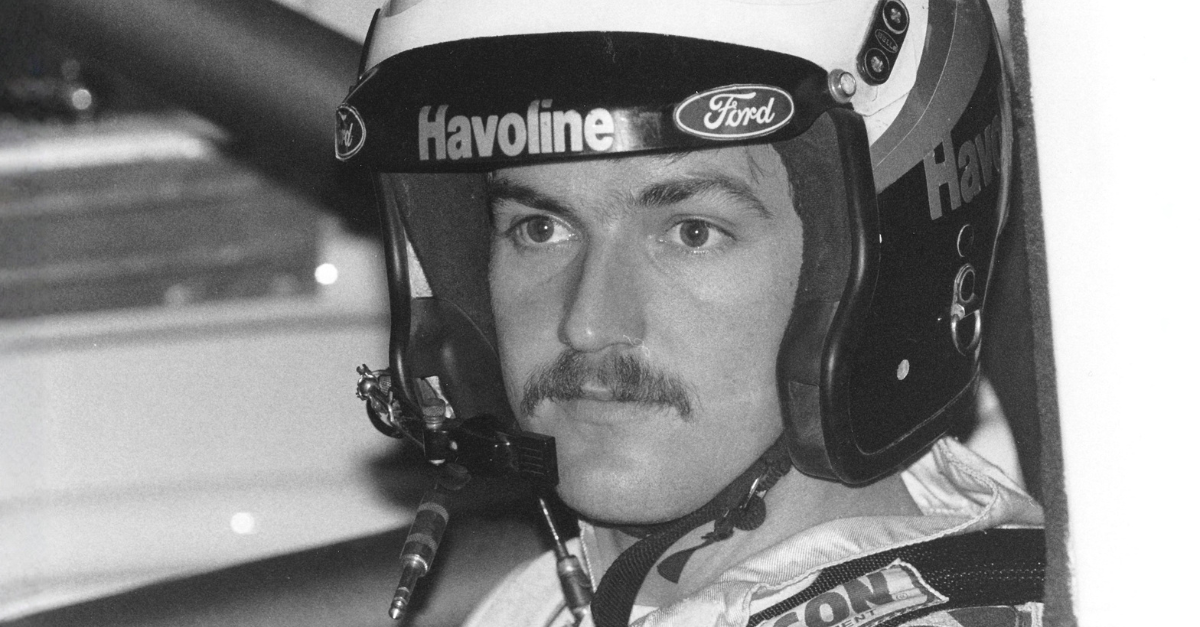 Davey Allison, hot off his first career victory at Talladega