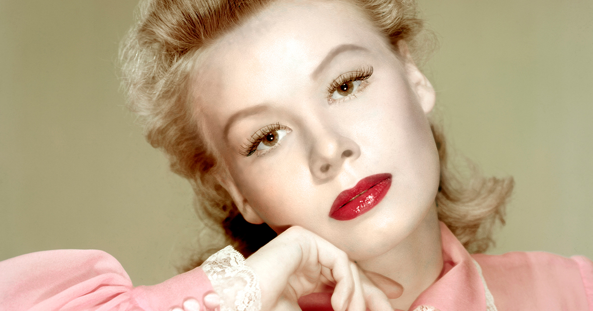 Vera-Ellen portrait from 'Three Little Words' 1950.